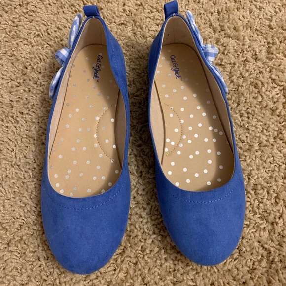 Cat & Jack Other - 💙 Girls Cat & Jack Blue Flats! 💙